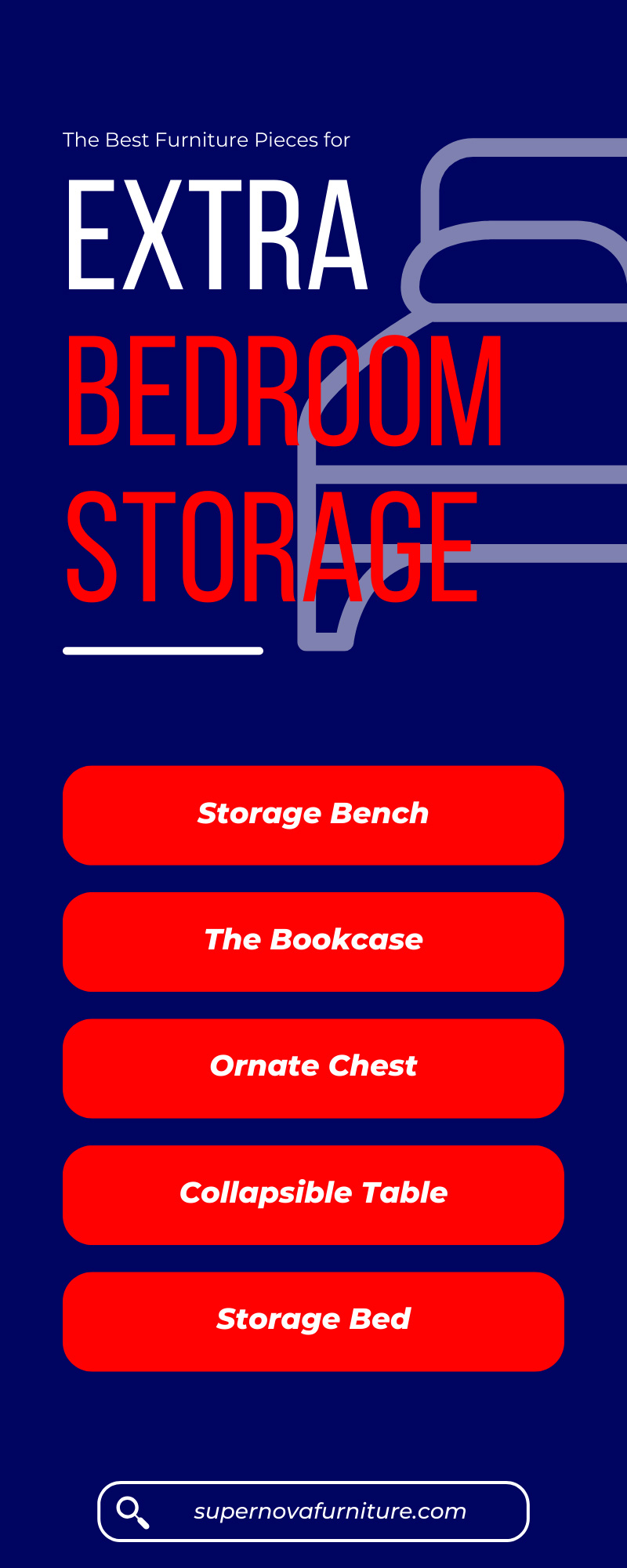 The Best Furniture Pieces for Extra Bedroom Storage